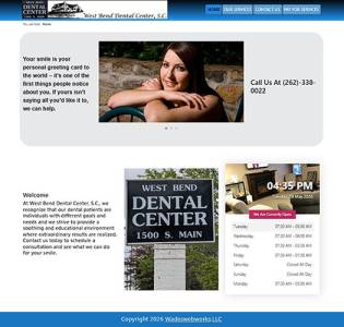 West Bend Dental Center website